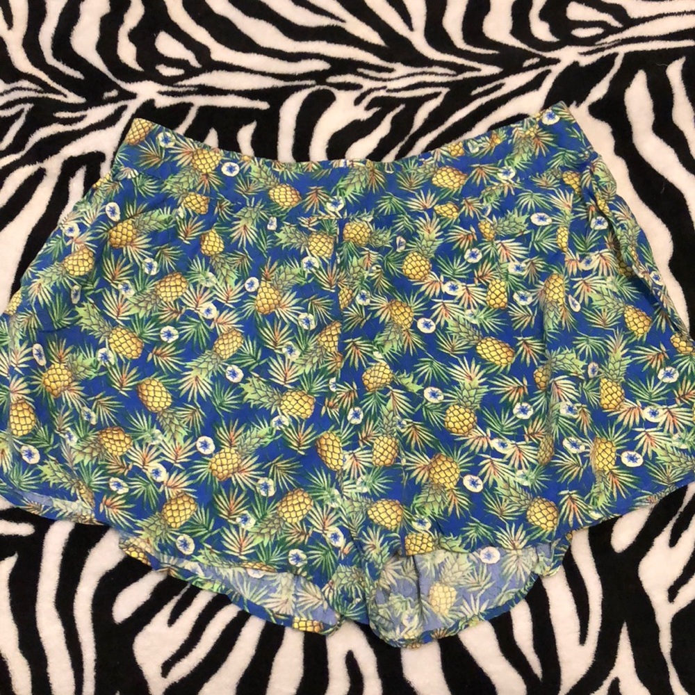 Blue Pineapple shorts.